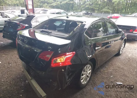 2019 Nissan Sentra Sv из США, поврежденный, VIN 3N1AB7AP9KL624133